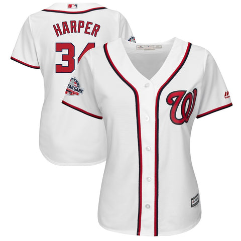 Bryce Harper Washington Nationals Majestic Women's 2018 All-Star Game Home Cool Base Player Jersey
