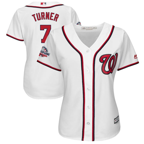 Trea Turner Washington Nationals Majestic Women's 2018 All-Star Game Home Cool Base Player Jersey