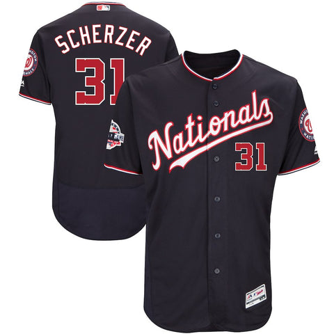 Max Scherzer Washington Nationals Majestic 2018 All-Star Game Alternate Flex Base Player Jersey