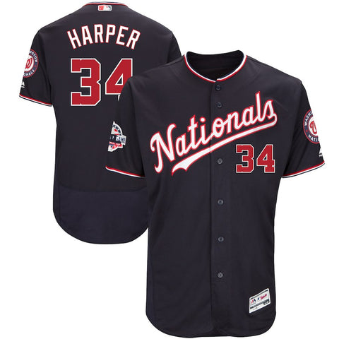 Bryce Harper Washington Nationals Majestic 2018 All-Star Game Alternate Flex Base Player Jersey