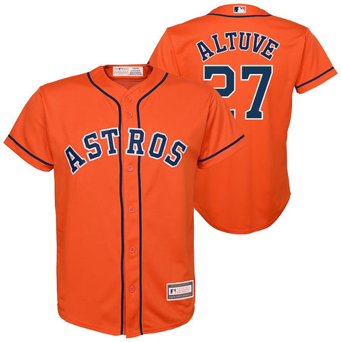 Jose Altuve Houston Astros Youth Player Replica Jersey