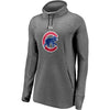 Chicago Cubs Under Armour Women's Team Mark Performance Tri-Blend Pullover Sweatshirt