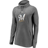 Milwaukee Brewers Under Armour Women's Team Mark Performance Tri-Blend Pullover Sweatshirt