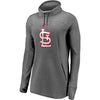 St. Louis Cardinals Under Armour Women's Team Mark Performance Tri-Blend Pullover Sweatshirt