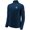 Seattle Mariners Under Armour Women's Passion Performance Tri-Blend Raglan Half-Zip Pullover Jacket - Navy