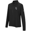 Chicago White Sox Under Armour Women's Passion Performance Tri-Blend Raglan Half-Zip Pullover Jacket - Black