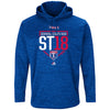 Texas Rangers Majestic MLB Authentic 2018 Spring Training Ultra-Streak Fleece Pullover Hoodie
