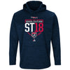 Atlanta Braves Majestic MLB Authentic 2018 Spring Training Ultra-Streak Fleece Pullover Hoodie
