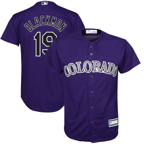 Charlie Blackmon Colorado Rockies Youth Player Replica Jersey