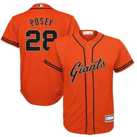 Buster Posey San Francisco Giants Youth Player Replica Jersey