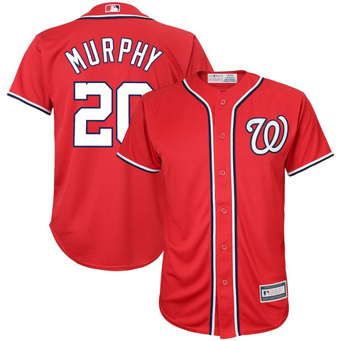Daniel Murphy Washington Nationals Youth Player Replica Jersey