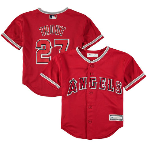 Mike Trout Los Angeles Angels Preschool Replica Player Jersey