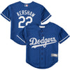 Clayton Kershaw Youth Los Angeles Dodgers Team Replica Player Performance Jersey