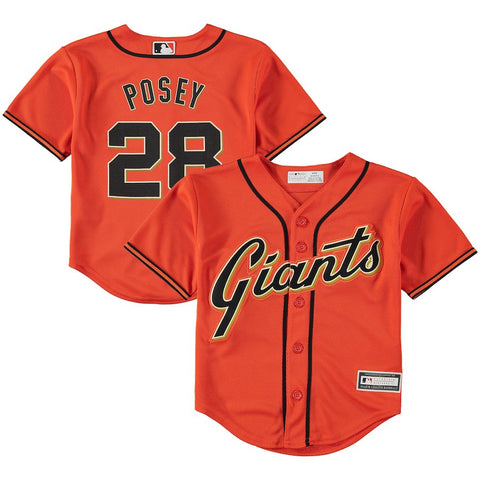 Buster Posey San Francisco Giants Preschool Replica Player Jersey