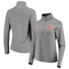 Cleveland Indians Under Armour Women's Passion Performance Tri-Blend Raglan Half-Zip Pullover Jacket