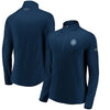 Seattle Mariners Under Armour Women's Passion Performance Tri-Blend Raglan Half-Zip Pullover Jacket - Navy