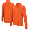 Baltimore Orioles Under Armour Women's Passion Performance Tri-Blend Raglan Half-Zip Pullover Jacket