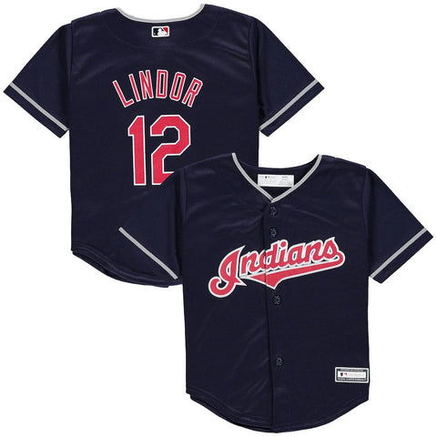 Francisco Lindor Cleveland Indians Toddler Replica Player Jersey