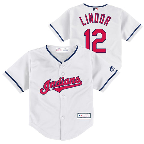 Francisco Lindor Cleveland Indians Infant Replica Player Jersey