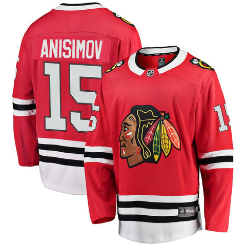 Artem Anisimov Chicago Blackhawks   Home Breakaway Player Jersey