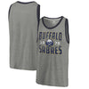 Buffalo Sabres   Timeless Collection Antique Stack Tri-Blend Tank - Ash