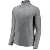 Tampa Bay Rays Under Armour Women's Passion Alternate Performance Tri-Blend Raglan Half-Zip Pullover Jacket - Heathered Gray