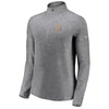 Baltimore Orioles Under Armour Women's Passion Alternate Performance Tri-Blend Raglan Half-Zip Pullover Jacket - Heathered Gray