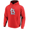 St. Louis Cardinals Under Armour Commitment Team Mark Performance Pullover Hoodie - Red