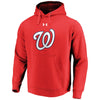 Washington Nationals Under Armour Commitment Team Mark Performance Pullover Hoodie - Red