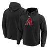 Arizona Diamondbacks Under Armour Commitment Team Mark Performance Pullover Hoodie - Black