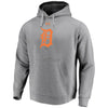 Detroit Tigers Under Armour Commitment Team Mark Performance Pullover Hoodie - Heathered Gray