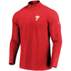 Philadelphia Phillies Under Armour Passion Performance Tri-Blend Quarter-Zip Pullover Jacket