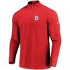 St. Louis Cardinals Under Armour Passion Performance Tri-Blend Quarter-Zip Pullover Jacket