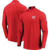 Washington Nationals Under Armour Passion Performance Tri-Blend Quarter-Zip Pullover Jacket