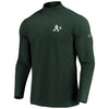 Oakland Athletics Under Armour Passion Performance Tri-Blend Quarter-Zip Pullover Jacket