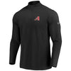 Arizona Diamondbacks Under Armour Passion Performance Tri-Blend Quarter-Zip Pullover Jacket