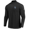 Colorado Rockies Under Armour Passion Performance Tri-Blend Quarter-Zip Pullover Jacket