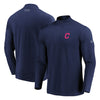 Cleveland Indians Under Armour Passion Performance Tri-Blend Quarter-Zip Pullover Jacket