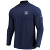Milwaukee Brewers Under Armour Passion Performance Tri-Blend Quarter-Zip Pullover Jacket