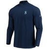 Seattle Mariners Under Armour Passion Performance Tri-Blend Quarter-Zip Pullover Jacket