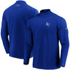 Kansas City Royals Under Armour Passion Performance Tri-Blend Quarter-Zip Pullover Jacket