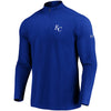 Kansas City Royals Under Armour Passion Performance Tri-Blend Quarter-Zip Pullover Jacket