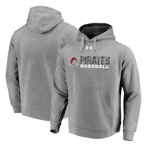 Pittsburgh Pirates Under Armour Commitment Stack Pullover Hoodie