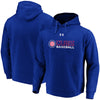 Chicago Cubs Under Armour Commitment Stack Pullover Hoodie