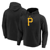 Pittsburgh Pirates Under Armour Commitment Team Mark Performance Pullover Hoodie - Black