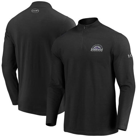 Colorado Rockies Under Armour Passion Alternate Left Chest 1/4-Zip Jacket