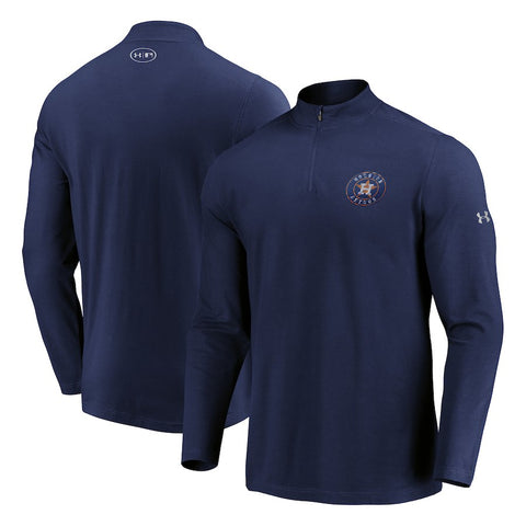 Houston Astros Under Armour Passion Alternate Left Chest 1/4-Zip Jacket