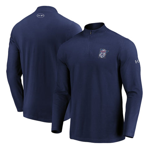 Minnesota Twins Under Armour Passion Alternate Left Chest 1/4-Zip Jacket