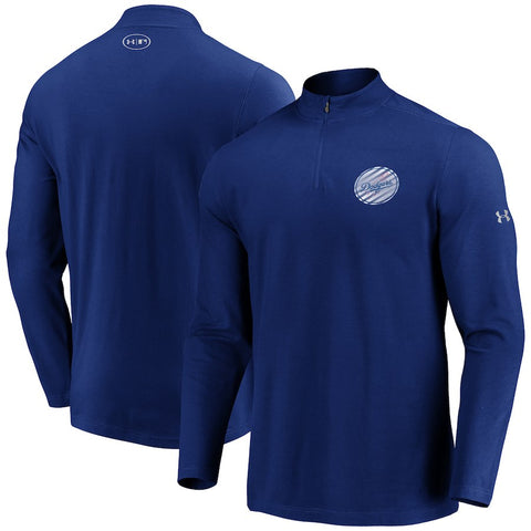 Los Angeles Dodgers Under Armour Passion Alternate Left Chest 1/4-Zip Jacket