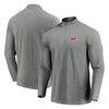 Chicago Cubs Under Armour Passion Performance Tri-Blend Quarter-Zip Pullover Jacket
